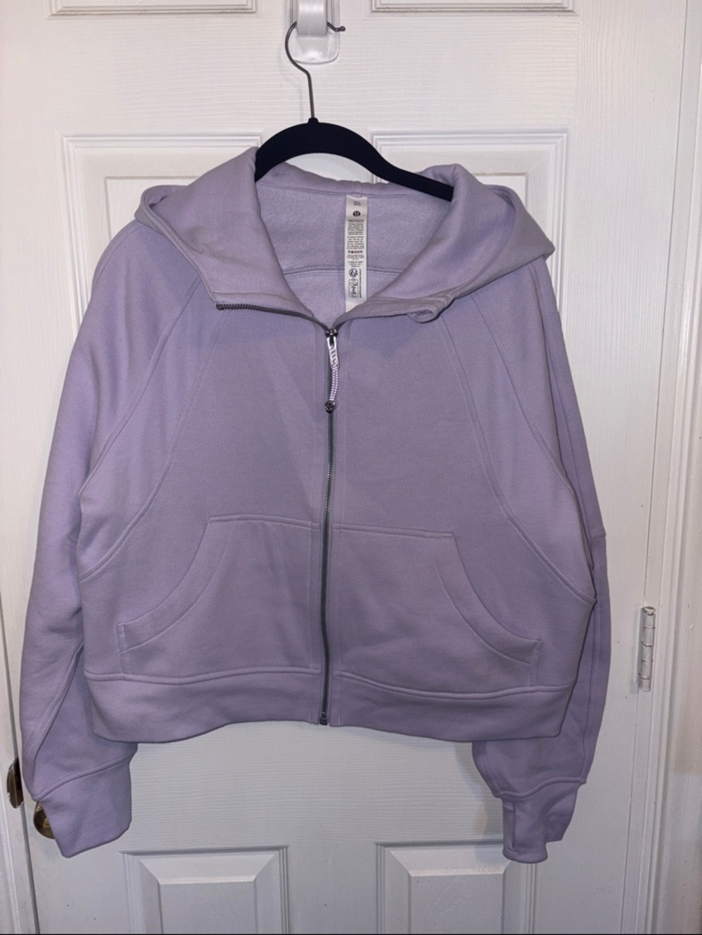 lululemon athletica Lavender Zip Hoodie Jacket
